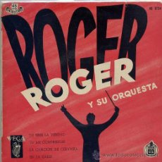 Discos de vinilo: ROGER ROGER / TU ERES LA VERDAD / TU ME COMPRENDES / LA CANCION DE GERVASIA / EN LA CALLE (EP). Lote 12784249
