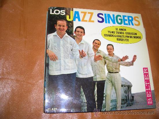 Discos de vinilo: LOS JAZZ SINGERS - Foto 1
