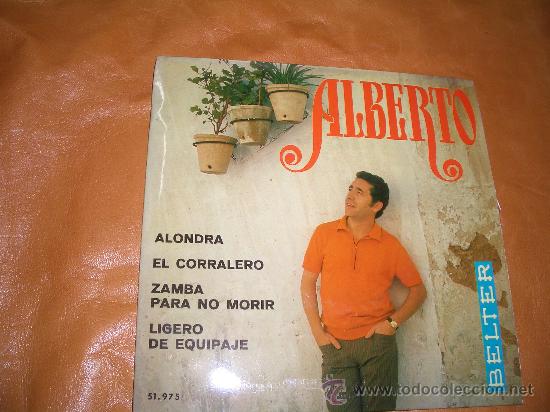 Discos de vinilo: ALBERTO -BELTER- - Foto 1