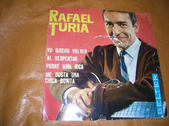 Discos de vinilo: RAFAEL TURIA -BELTER- - Foto 1