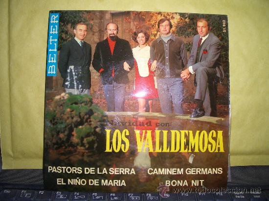 Discos de vinilo: NAVIDAD CON LOS VALLDEMOSA - Foto 1
