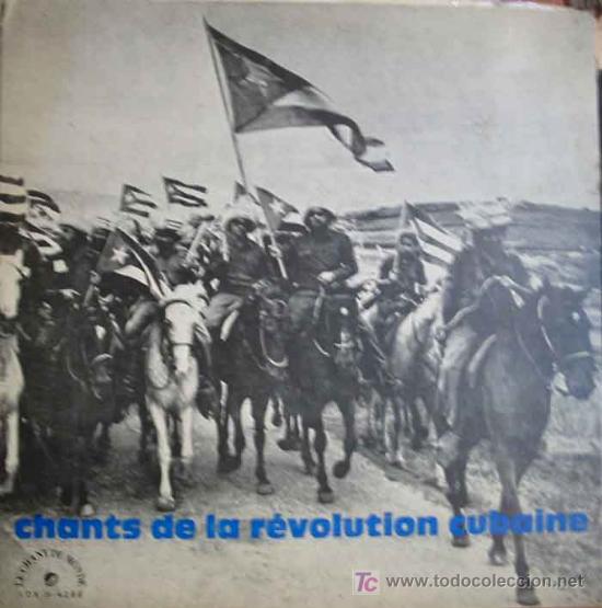 Discos de vinilo: CHANTS DE LA R&Eacute;VOLUTION CUBAINE. Le chant du Monde LDX S 4288
