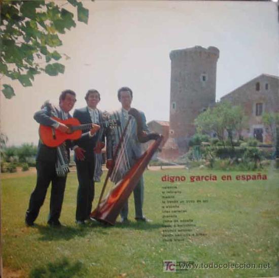 Vinyl records: DIGNO GARC&Iacute;A EN ESPA&Ntilde;A. 1970. Belter 22502