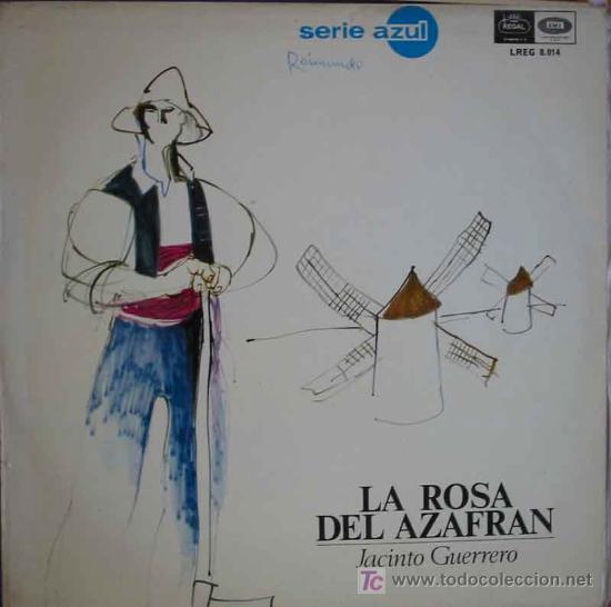 Discos de vinilo: LA ROSA DEL AZAFRAN. 1967. Regal LREG 8014