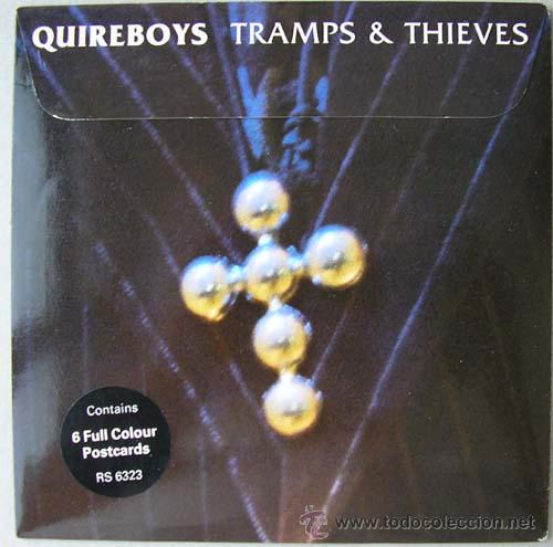 Discos de vinilo: QUIREBOYS - TRAMPS & THIEVES - SINGLE VINILO INGLES - Foto 1