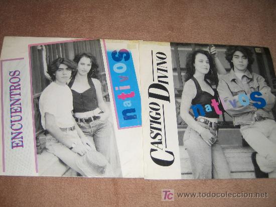 Discos de vinilo: LOTE DE DOS SINGLES - LOS NATIVOS - Foto 1
