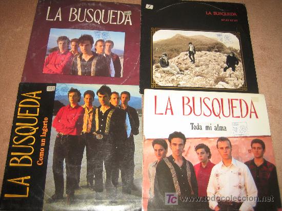 Discos de vinilo: LOTE DE CUATRO SINGLES - LA BUSQUEDA - Foto 1