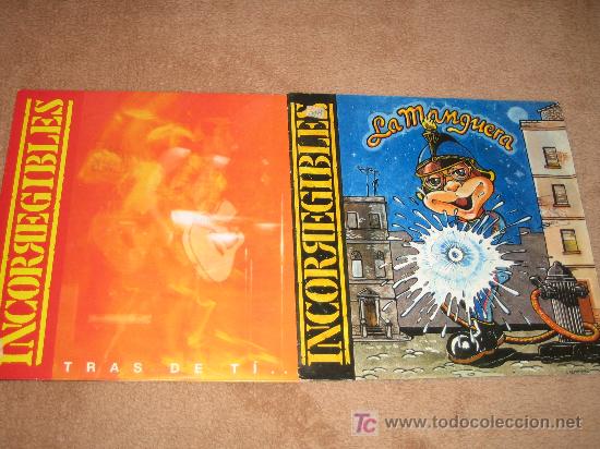 Discos de vinilo: LOTE DE DOS SINGLES -LOS INCORREGIBLES - Foto 1