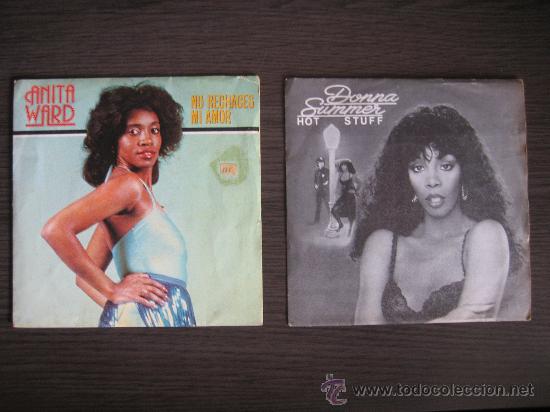 Discos de vinilo: Anita Ward y Donna Summer - Foto 1