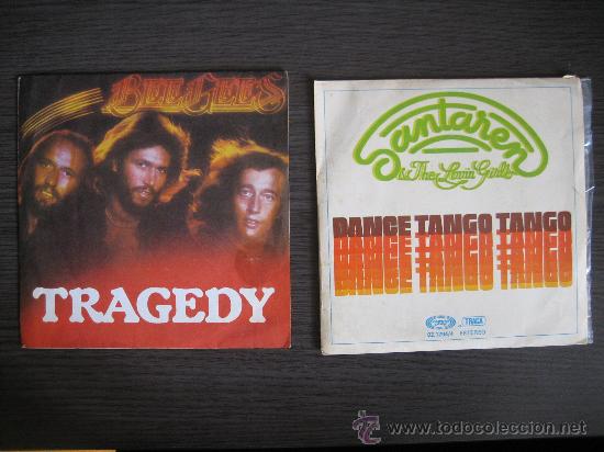 Discos de vinilo: Bee Gees y Santaren - Foto 1