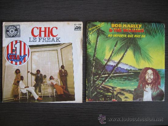 Discos de vinilo: Chic y Bob Marley - Foto 1