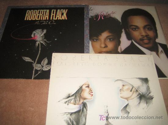 Discos de vinilo: LOTE DE TRES LPS ROBERTA FLACK - Foto 1