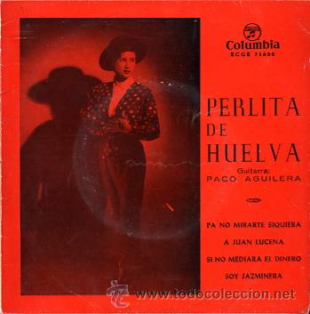 Discos de vinilo: PERLITA DE HUELVA - Foto 1