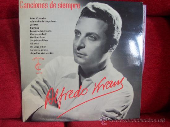 Discos de vinilo: ALFREDO KRAUS - SELLO CARILLON - Foto 1