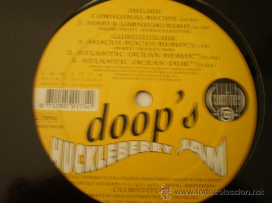 Discos de vinilo: Maxi 12&rdquo;. Doop&acute;s. huckleberry jam - Foto 1