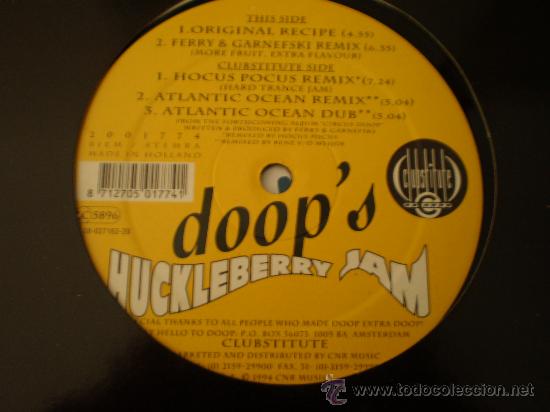 Discos de vinilo: Maxi 12&rdquo;. Doop&acute;s. huckleberry jam - Foto 2