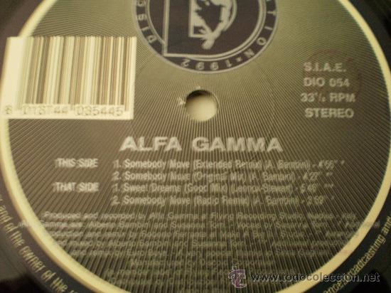Discos de vinilo: Maxi 12&rdquo;. Alfa Gama - Foto 1