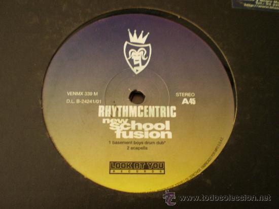 Discos de vinilo: Maxi 12&rdquo;. Rhithymcentric. New school fusion - Foto 1