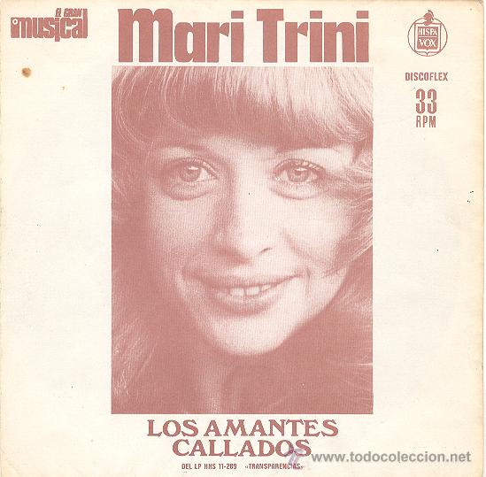 Discos de vinilo: MARI TRINI SINGLE DISCOFLEX DEL GRAN MUSICAL - Foto 1