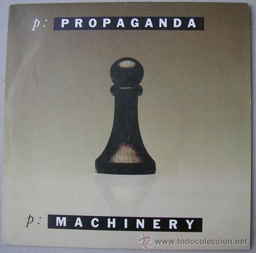 Discos de vinilo: PROPAGANDA - P:MACHINERY - SINGLE ESPA&Ntilde;OL 1985 - Foto 1