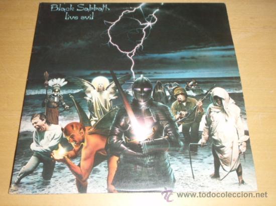 black sabbath 'live evil' (the mob rules,heaven - Buy LP vinyl records of  Heavy Metal Music on todocoleccion