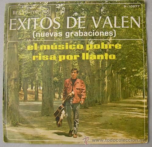 Discos de vinilo: VALEN - EL MUSICO POBRE - SINGLE DE 1967 - Foto 1
