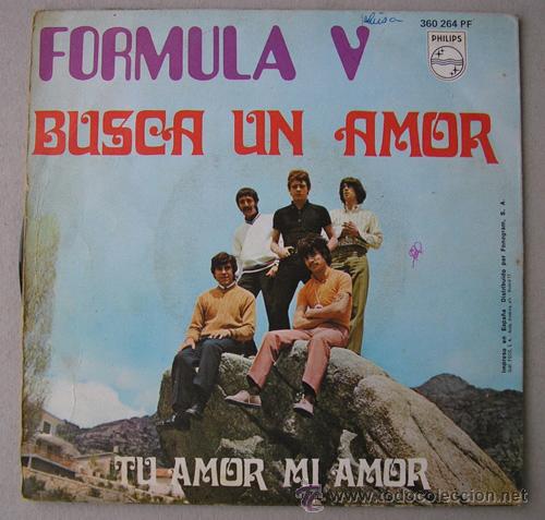 Discos de vinilo: FORMULA V - BUSCA UN AMOR - SINGLE DE 1969 - Foto 1