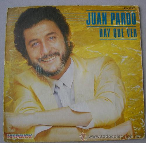 Discos de vinilo: JUAN PARDO - HAY QUE VER - SINGLE 1982 - Foto 1