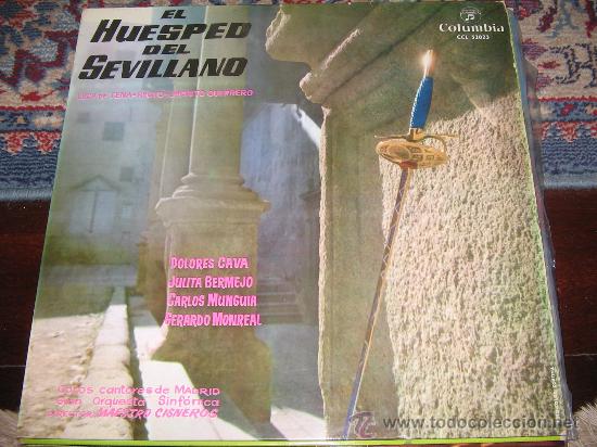 Discos de vinilo: El huesped del sevillano - Foto 1