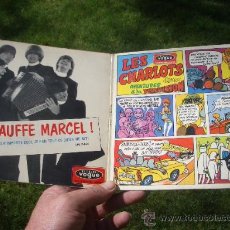Discos de vinilo: LES CHARLOTS: EP 1966 VOGUE FRANCÉS, PORTADA POP DOBLE COMIC UNDERGROUND, LOS BEATLES FRANCESES. Lote 12974687