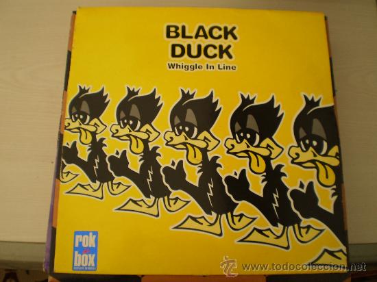 Discos de vinilo: Maxi 12&rdquo;. Black Duck. Whiggle in line. - Foto 1