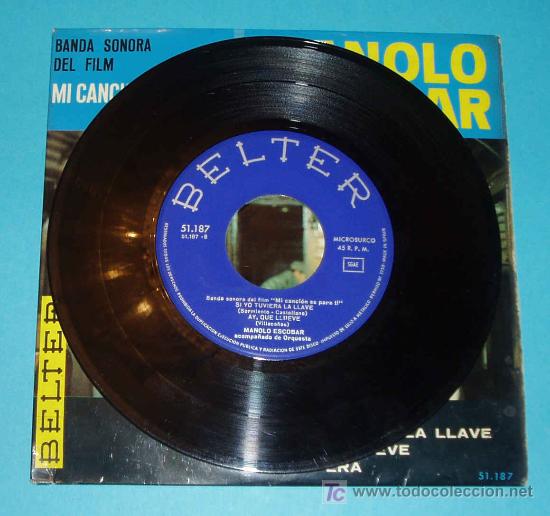 Discos de vinilo: MANOLO ESCOBAR. BELTER. - Foto 2