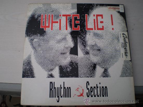 Discos de vinilo: Maxi 12&rdquo;. Ryhm section. White lie - Foto 1