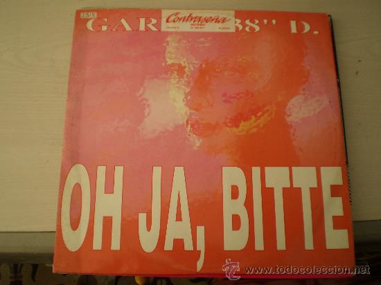 Discos de vinilo: Maxi 12&rdquo;. Gary &rdquo;138&rdquo; D. Oh ja bitte - Foto 1