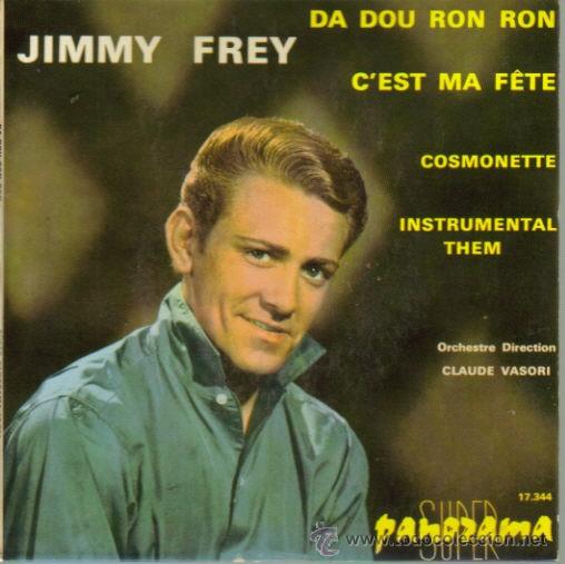 Discos de vinilo: JIMMY FREY-DA DOU RON RON + C&acute;EST MA FETE + COSMONETTE + INSTRUMENTAL THEM EP VINILO (FRANCE)