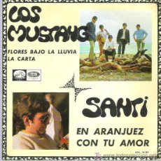 Discos de vinilo: LOS MUSTANG - SANTI *** EP EMI 1967. Lote 13099319
