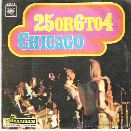Discos de vinilo: CHICAGO - 25 OR 6 TO 4 ** CBS 1970 - Foto 1