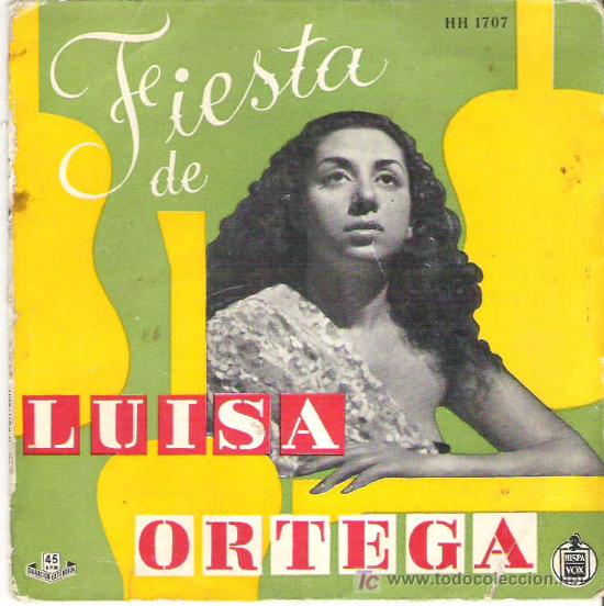 Discos de vinilo: LUISA ORTEGA - ROSA MARCHENA *** HISPAVOX 1958 - Foto 1