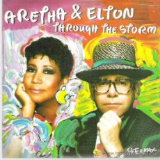 Discos de vinilo: ARETHA & JOHN - THROUGHT THE STROM *** ARISTA 1989. Lote 13132451