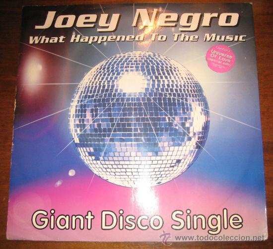 Discos de vinilo: JOEY NEGRO - MAXI SINGLE - Foto 1