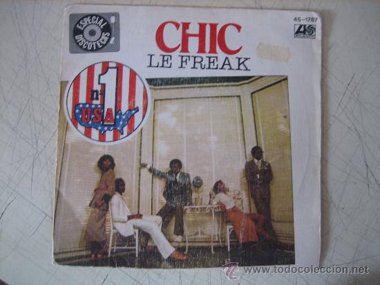 Discos de vinilo: CHIC - LE FREAK - Foto 1