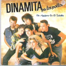 Discos de vinilo: DINAMITA PA LOS POLLOS - UN AGUJERO EN EL BOLSILLO *** 1990 GASA. Lote 13183464