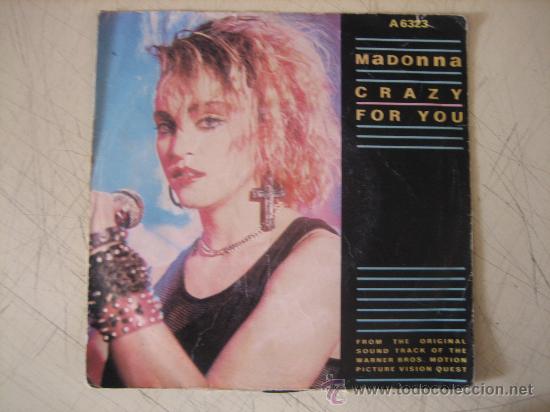 Discos de vinilo: MADONNA - CRAZY FOR YOU - Foto 1