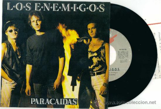 Discos de vinilo: LOS ENEMIGOS. Paracaidas         (vinilo single1991) - Foto 1