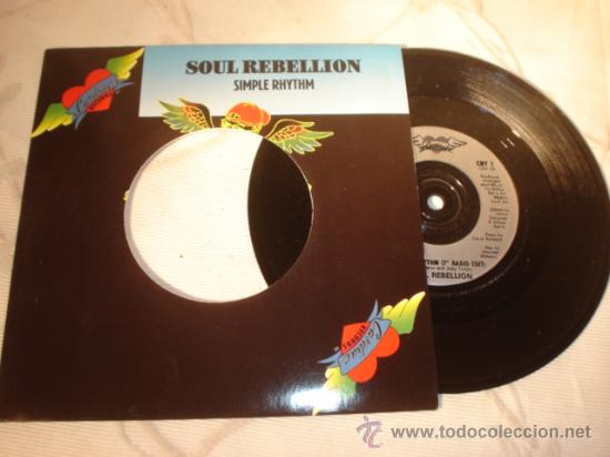Discos de vinilo: DISCO SINGLE - SOUL REBELLION - SIMPLE RHYTHM. - Foto 1