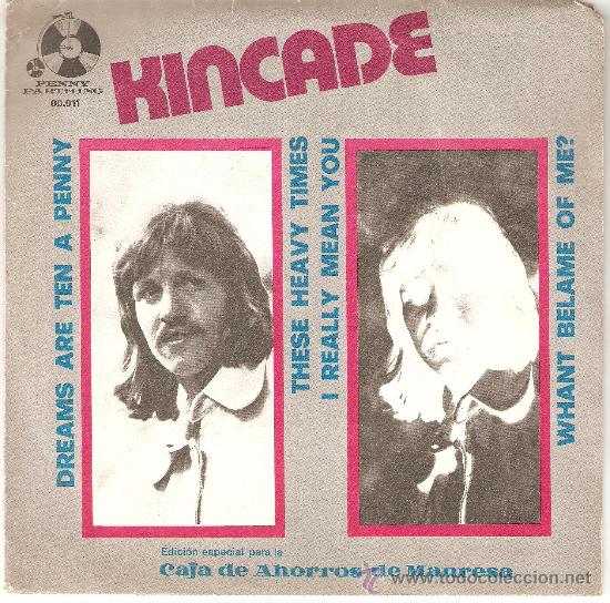 Discos de vinilo: KINCADE , SINGLE - Foto 1