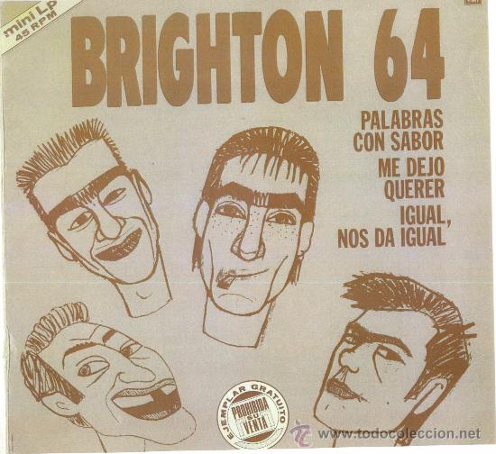 Discos de vinilo: LOS RONALDOS / BRIGHTON 64      (Mini Lp 1989) - Foto 2