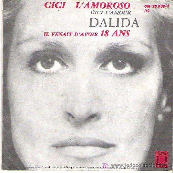 Discos de vinilo: DALIDA - 18 ANS **** OMEGA INTERNACIONAL RECORDS - Foto 1