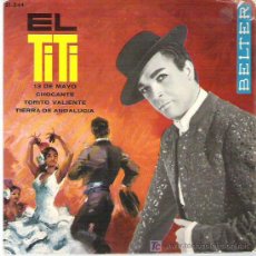 Discos de vinilo: TL TITI - 13 DE MAYO *** EP BELTER 1966