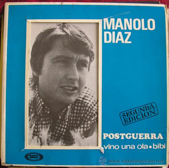 Discos de vinilo: MANOLO D&Iacute;AZ - POSTGUERRA - SINGLE 1967 - Foto 1